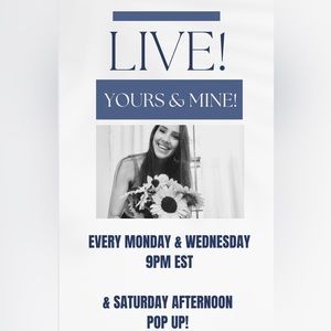 ⭐️LIKE THIS LISTING TO GET NOTIFIED WHEN I GO LIVE!!!